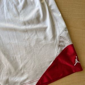 Jordan white short